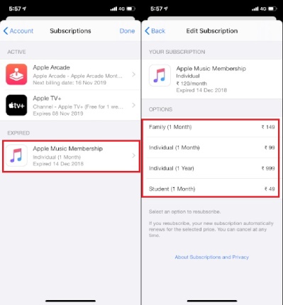 cach huy dang ky ung dung tren iphone trong ios 13 5