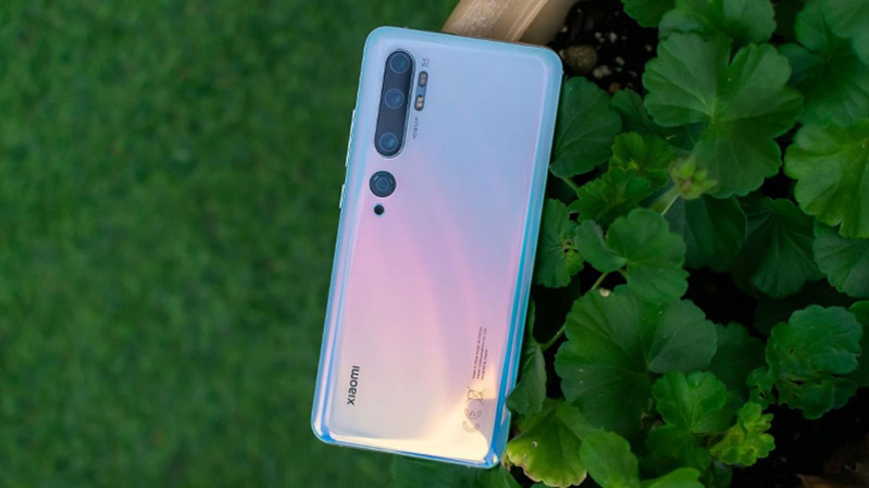 Camera điện thoại Xiaomi Mi Note 10 hình 6 cụm năm camera sau Mi Note 10