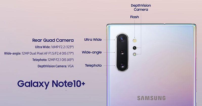 Camera điện thoại Samsung Galaxy Note 10 Plus hình 9 Samsung Galaxy Note 10 Plus