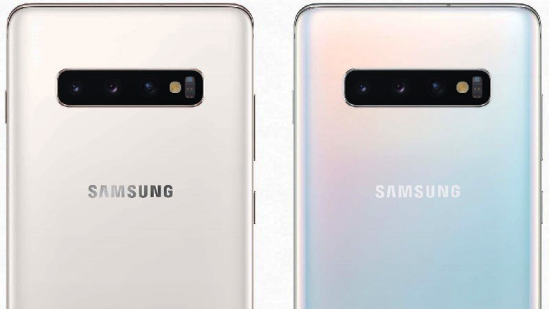 Lộ diện Samsung Galaxy S10 Plus vỏ gốm màu trắng tinh khôi lộ diện galaxy s10 plus