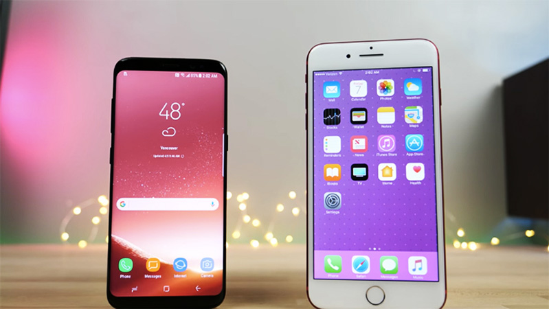 samsung vs iphone