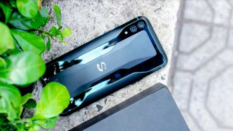 mặt sau xiaomi black shark 2