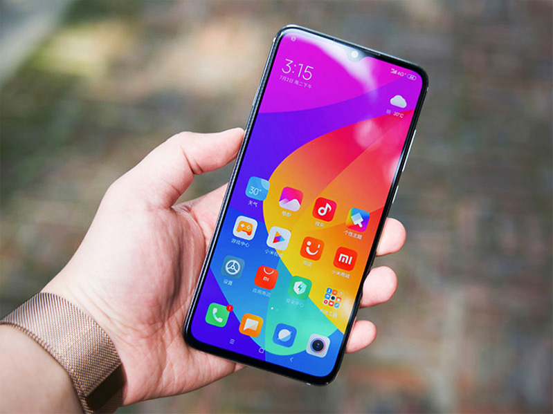 thiết kế của Xiaomi Mi CC9