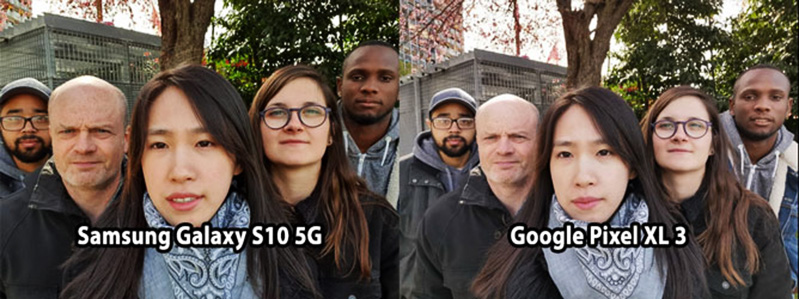 ảnh chụp giữa s10 với google pixel xl 3