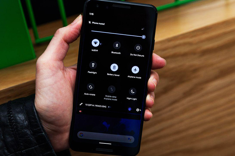 android q trên smartphone