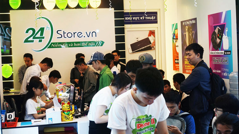 khách hàng tin tưởng mua hàng tại 24hStore