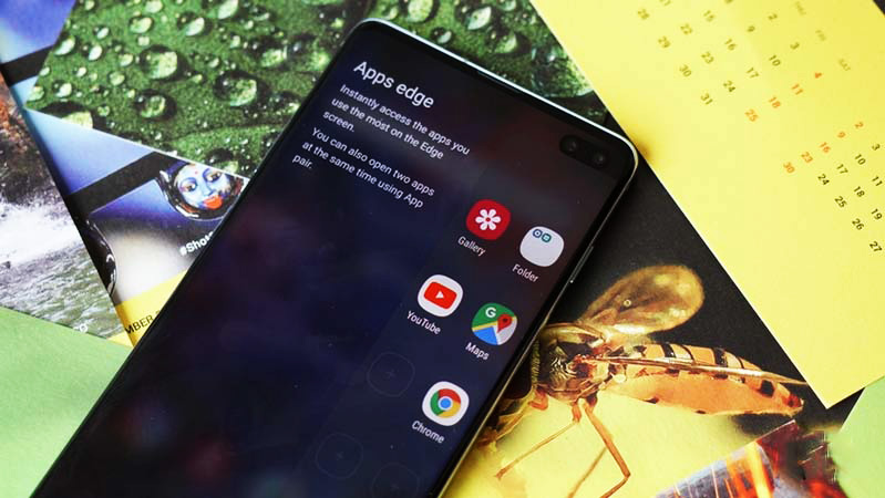 13 thủ thuật cần biết về Samsung Galaxy S10 Plus hiển thị màn hình cạnh trên s10 plus