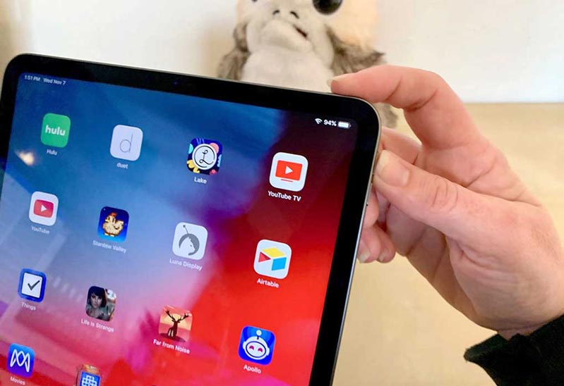 Bí kíp chụp ảnh màn hình trên iPad Pro 2018 chỉ trong 5 giây