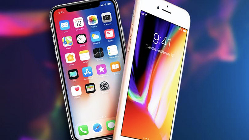 so găng iPhone Xr và iPhone 8