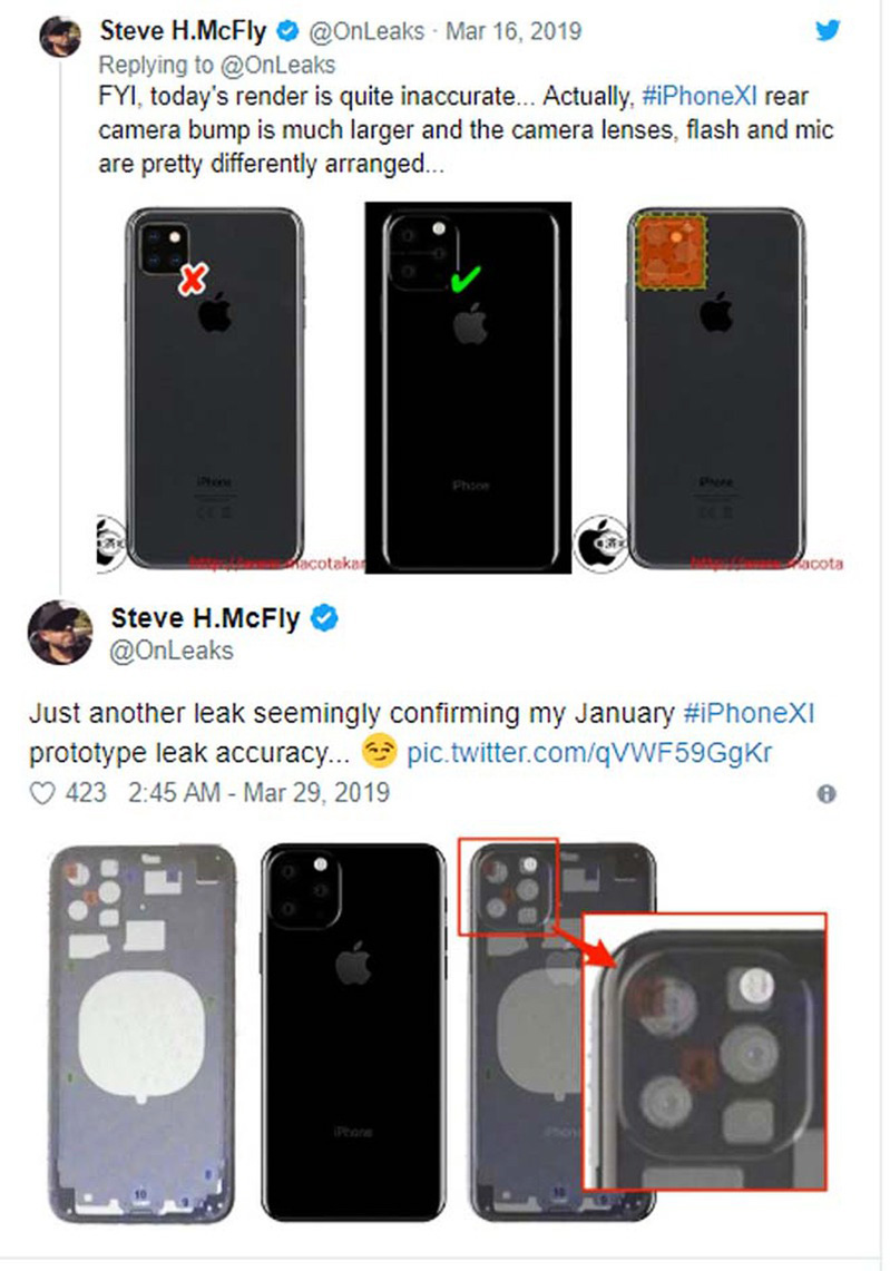 apple bị tố biến tấu lại cụm camera của huawei