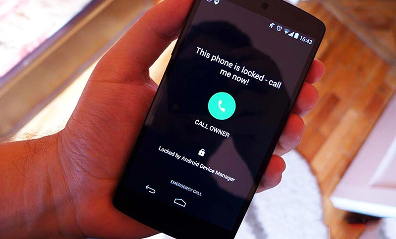 điện thoại android bị khóa