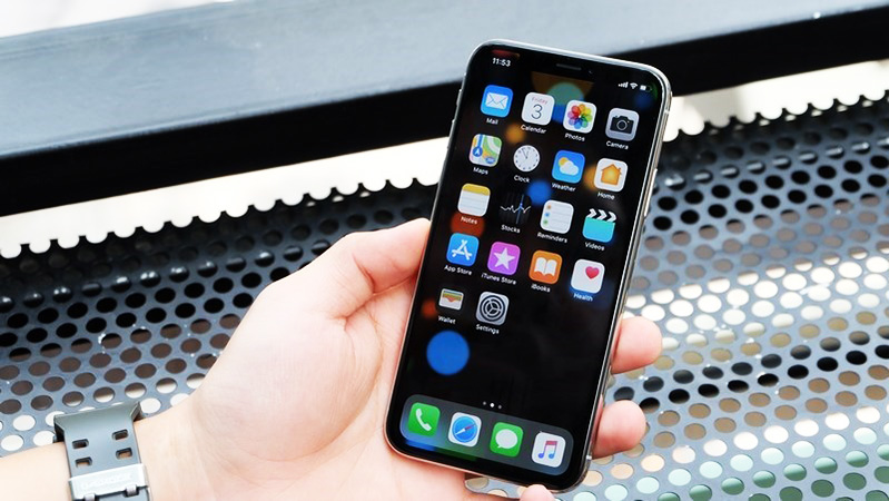 trên tay iphone x