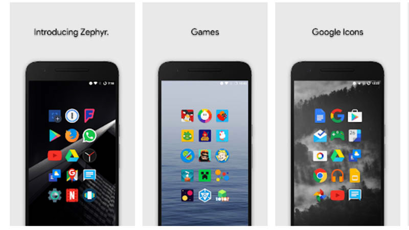 Zephyr - Icon Pack
