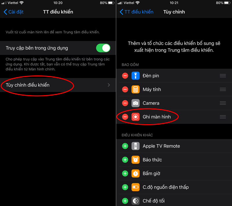 Tắt tính năng Ghi màn hình trên iPhone chỉ trong 4 bước