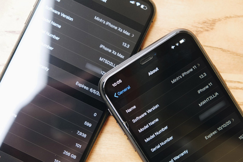 iphone 11 và iphone xs max