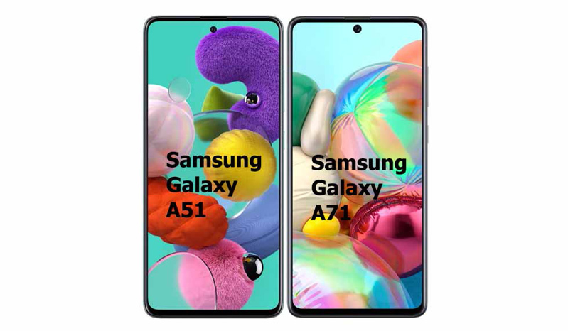 Giá Galaxy A71, A51 rò rỉ ngay trước thời điểm ra mắt tại Ấn Độ