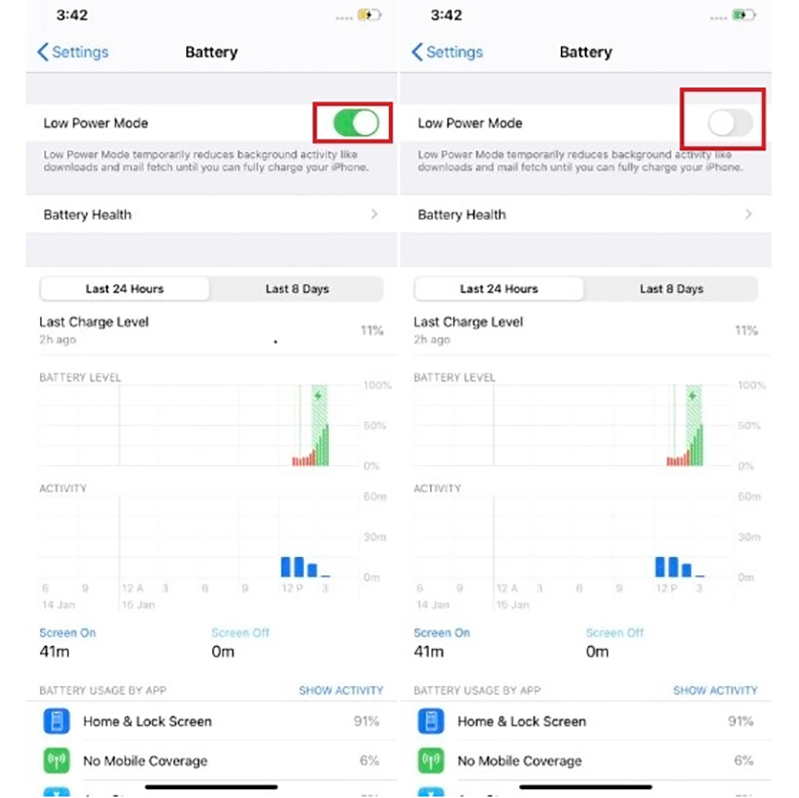 Khắc phục vấn đề hao pin giảm tuổi thọ thiết bị iPhone 11 Pro hình 2