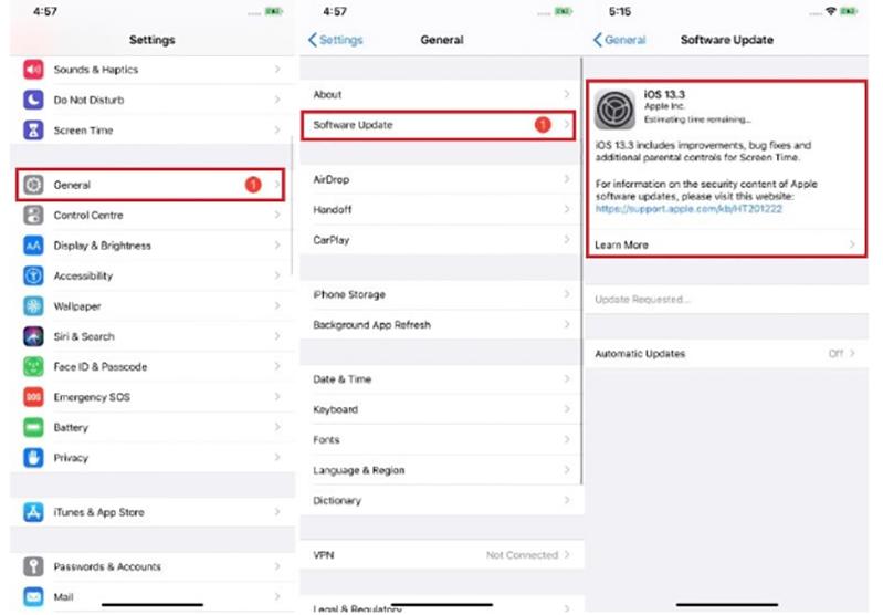 Khắc phục vấn đề hao pin giảm tuổi thọ thiết bị iPhone 11 Pro hình 8