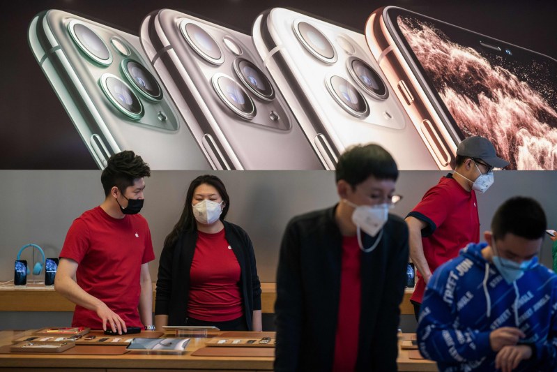 apple chịu ảnh hưởng bởi corona