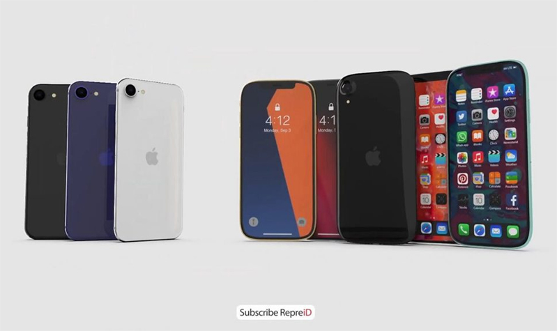 thiết kế được đồn đoán của iphone 9
