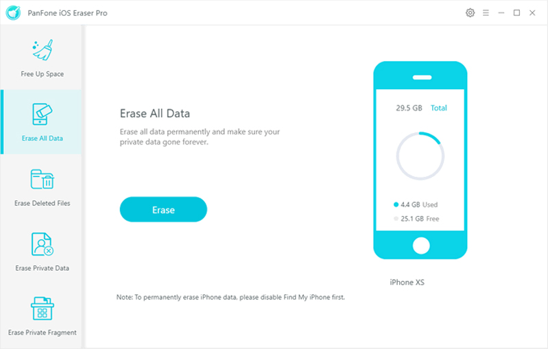 Xóa dữ liệu trên iPhone 11