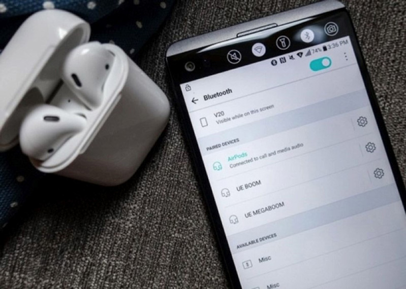 airpods gặp trục trặc khi ghép nối với Android