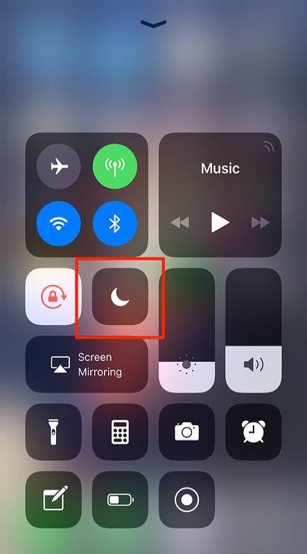 Chế độ không làm phiền trên iPhone