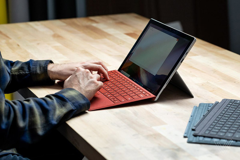 hiệu năng Surface Pro 7 giành chiến thắng