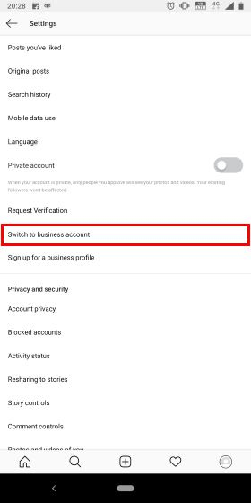 lên lịch nội dung cho instagram