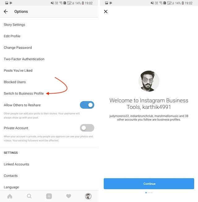 bật quảng cáo cho instagram
