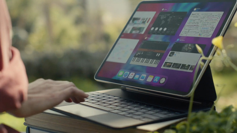 làm việc tại nhà với ipad