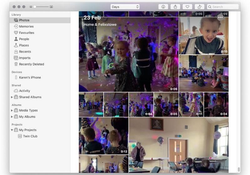 Thư mục photo trong máy Mac Thư mục photo trong máy Mac