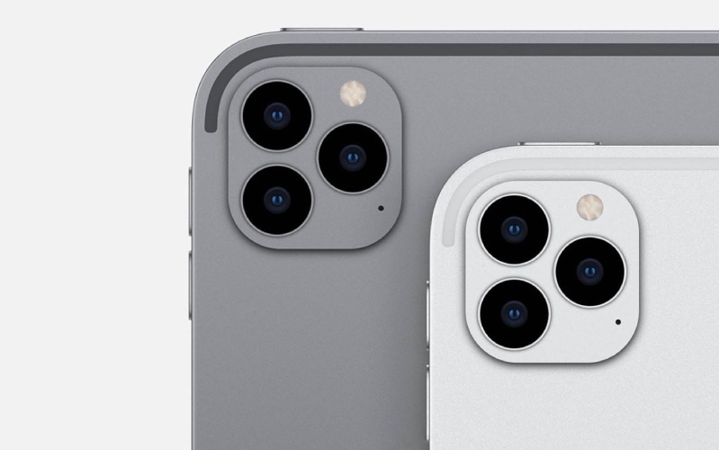 Cụm camera với thiết kế tương tự iPhone 11 ra mắt trước đó