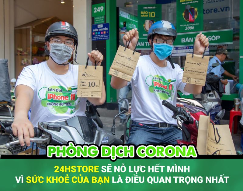 Vì an toàn sức khoẻ của bạn, hãy chọn 24hStore