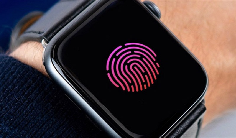 Cảm biến vân tay trên Apple Watch 6 Cảm biến vân tay trên Apple Watch 6