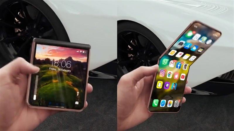 mô hình iphone 12 flip