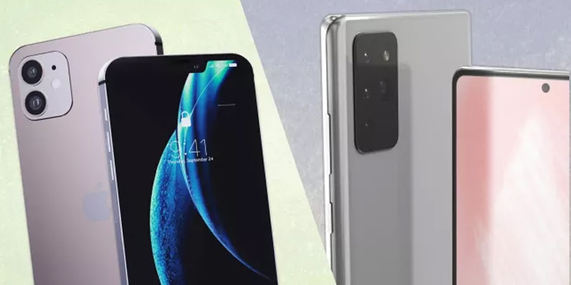 cuộc chiến giữa iphone 12 pro và galaxy note 20