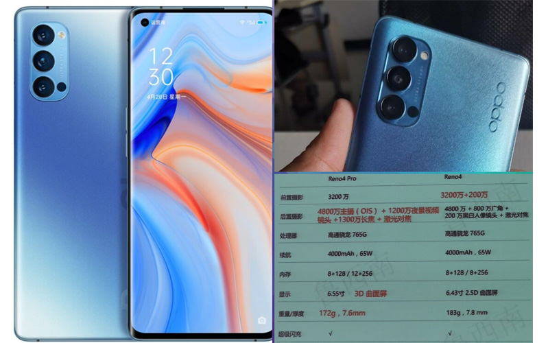 oppo reno 4 hình 2 thiết kế máy ảnh của oppo reni 4 5g