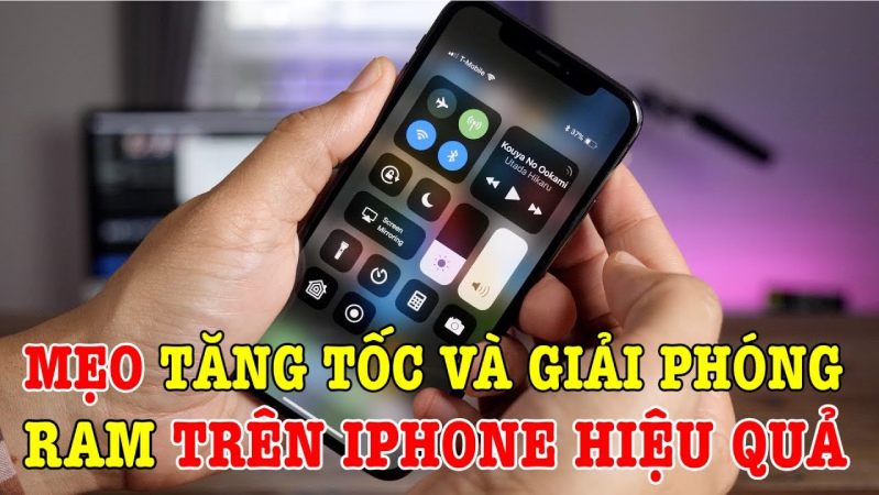 Hướng dẫn cách xóa RAM trên iPhone hiệu quả