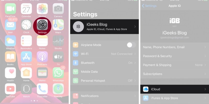 Cách xóa sao lưu iCloud trên iPhone