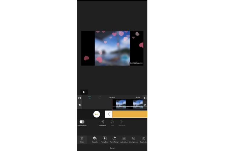 ứng dụng chỉnh video nào không có chữ ký ảnh