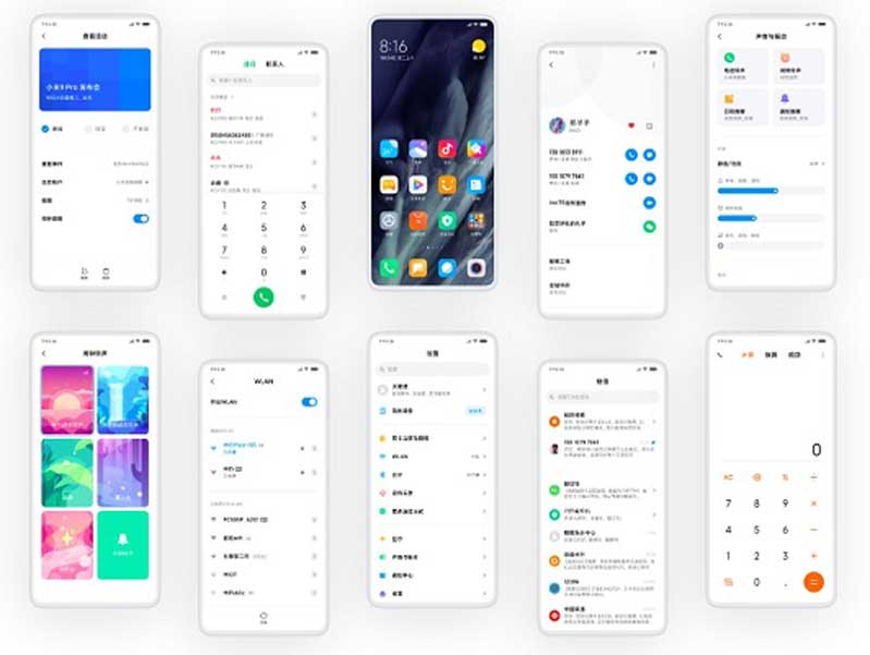 MIUI 12 hình 3 giao diện mới của phiên bản MIUI 12