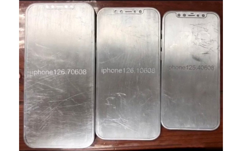 lộ khuôn mẫu vật lý của iphone 12 series