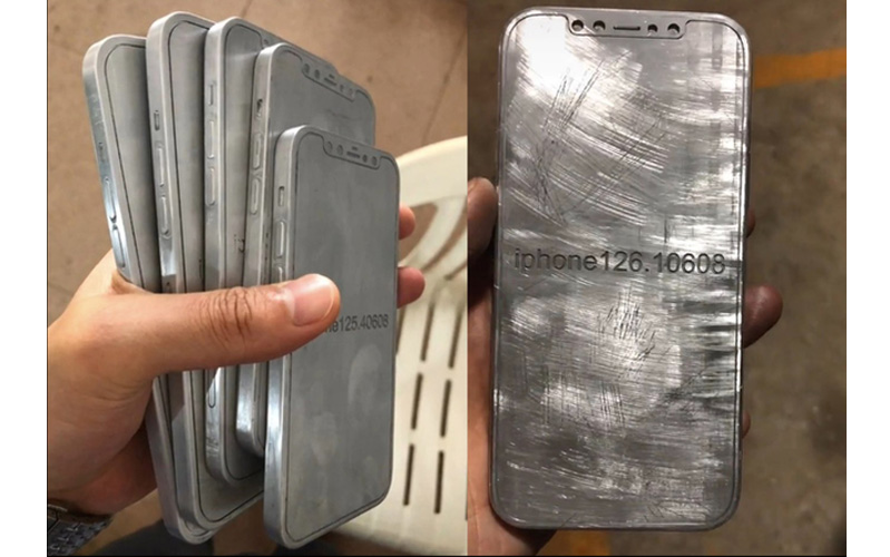 khuôn mẫu vật lý chứng minh tin đồn về thiết kế viền phẳng của iphone 12