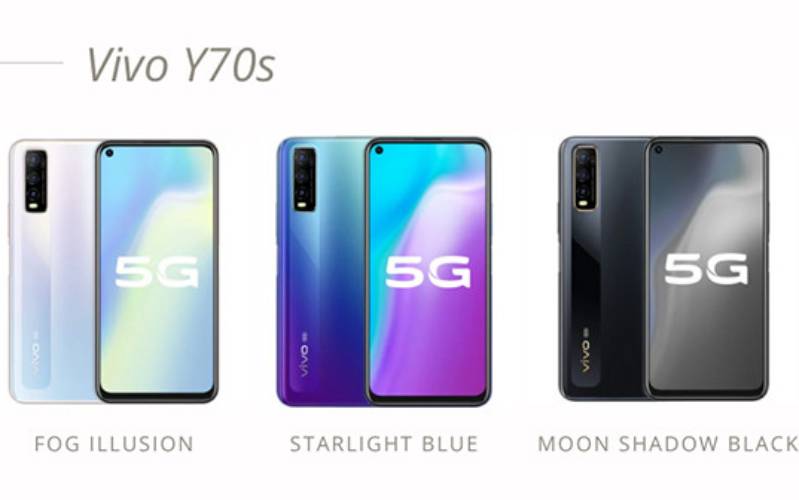 Vivo Y70s 5G hình 3 về màu sắc Vivo Y70s 5G