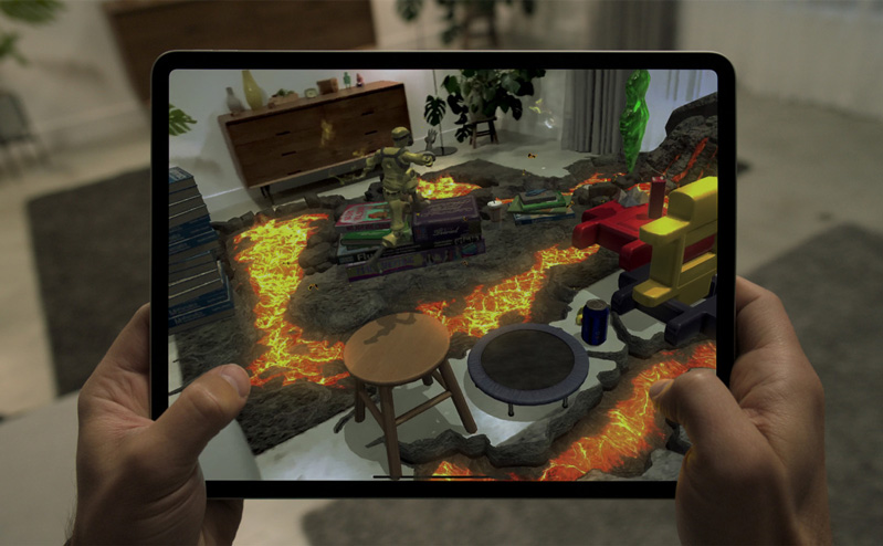 Chụp anh không gian 3D trên iPad