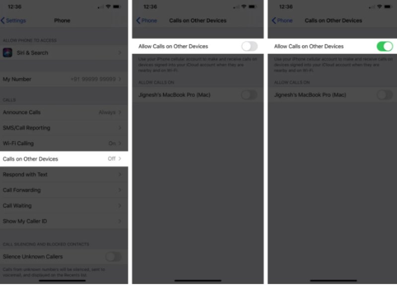 WiFi calling trên iPhone hình 5 hoàn tất việc bật WiFi calling trên iPhone