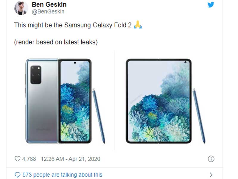 nhận xét Galaxy Fold 2