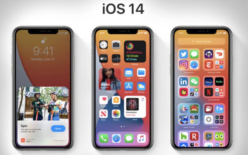iOS 14 hình 1 khám phá điểm mới của iOS 14