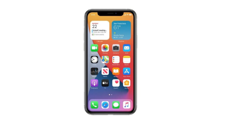 Widget trên iOS 14